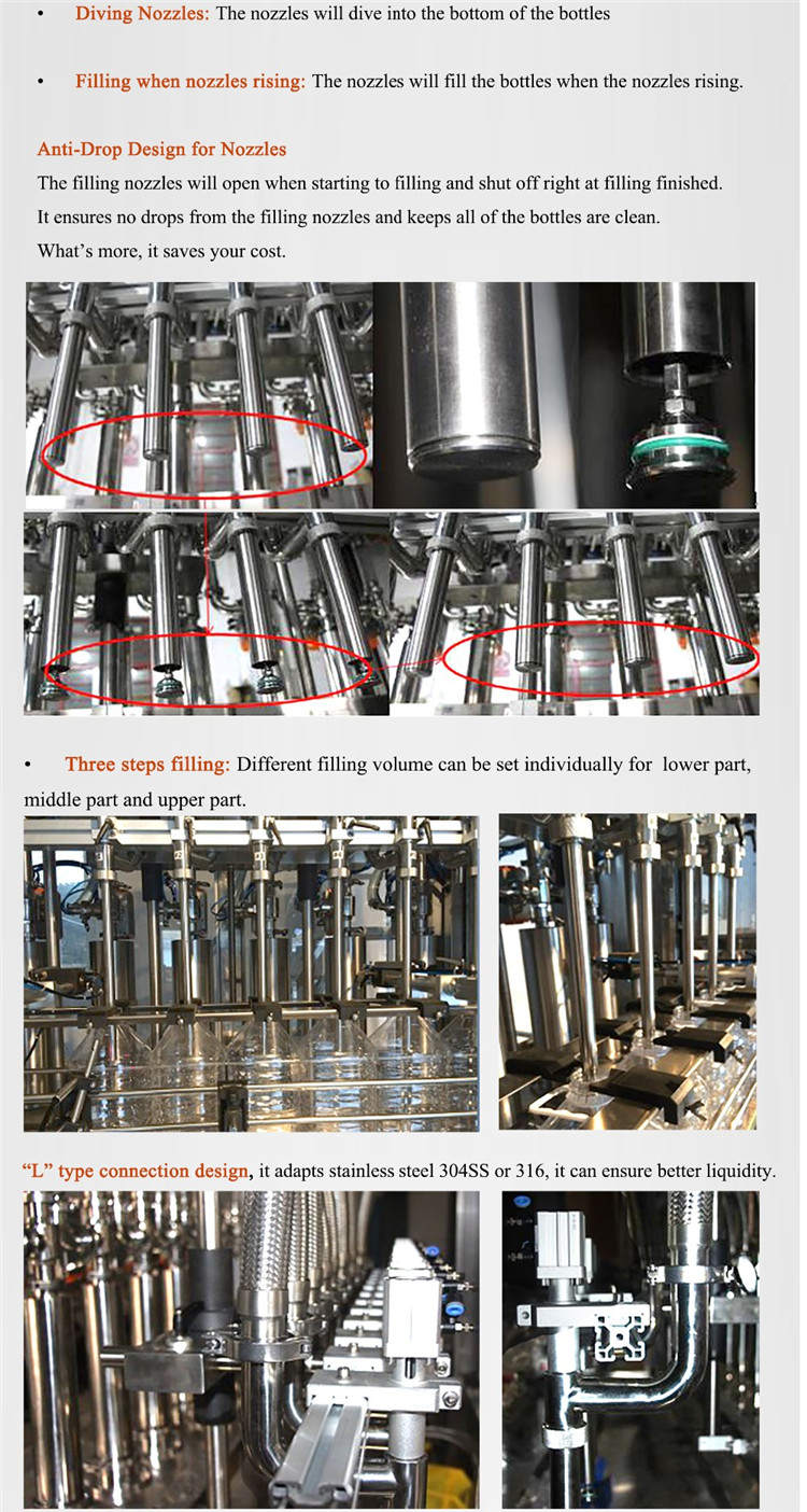 Автоматична машина за пълнене на бутилки със сервомотор 4