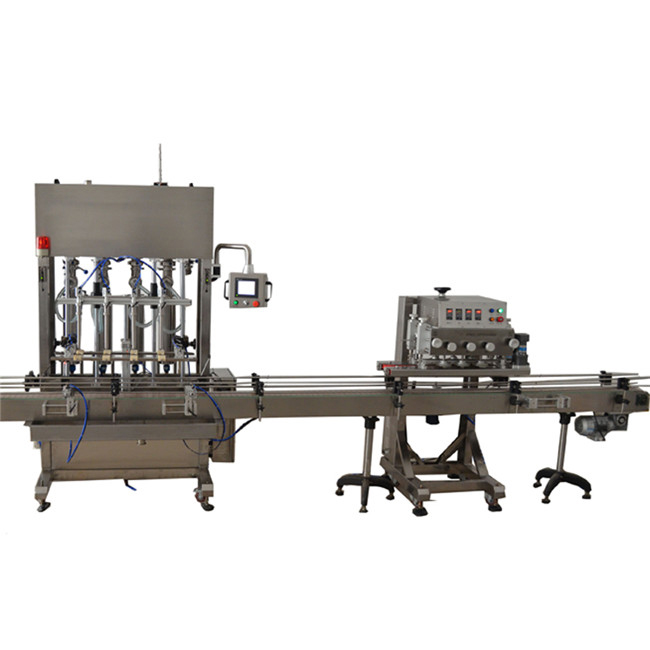 Автоматично оборудване за бутилиране на течности 50ml машина за пълнене на медицински алкохол